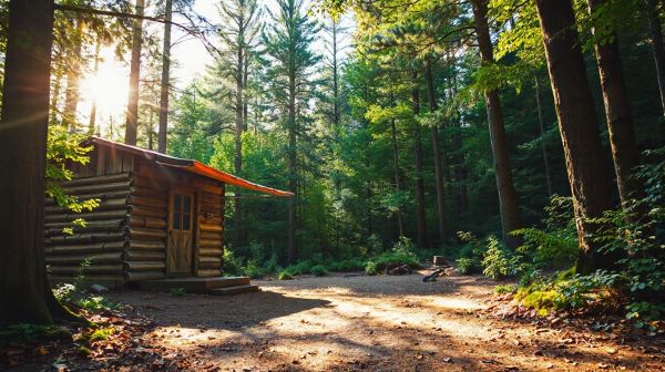 Améliorer son offre de location en camping : bois et toile